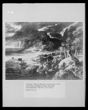 Stürmische Küstenlandschaft
