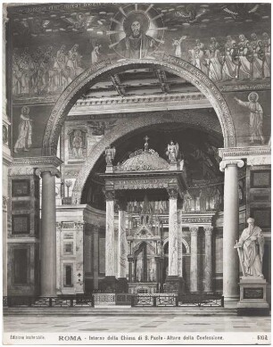 San Paolo, Rom: Altar