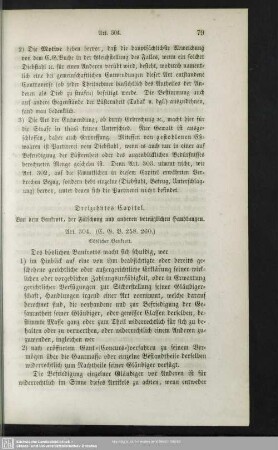 Dreizehntes Capitel. Von dem Bankrott, der Fälschung und anderen betrüglichen Handlungen