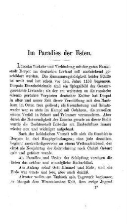 Im Paradies der heidnischen Esten