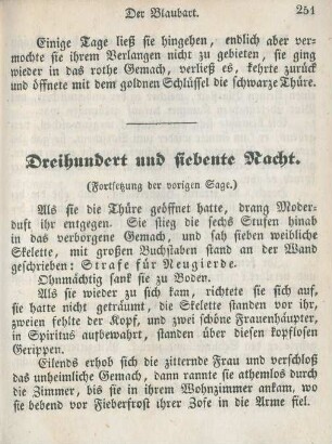 Dreihundert und siebente Nacht
