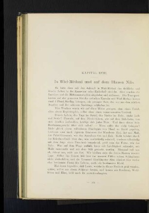 Kapitel XVIII. In Wâd-Mêdani und auf dem Blauen Nile.