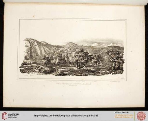 Planche 50: Vue générale du Temple de Bassae pris au sud