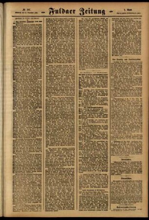 Zweite Ausgabe vom Mittwoch, den 27. Dezember 1916.