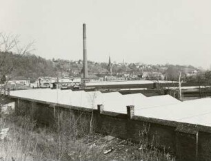 Jutespinnerei u. -weberei, um 1890, Meißen-Triebischtal