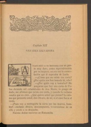 Capítulo XIX - Una idea salvadora