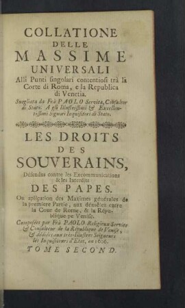 Discours Preliminaire.