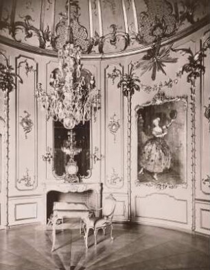 Berlin, Schloss, Inneres, Ostflügel, 1. OG, Wohnung Friedrich Wilhelms IV., Schreibzimmer Friedrichs des Großen