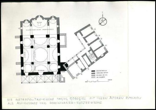 Ag. Georgios Grundriss und Zeichnung