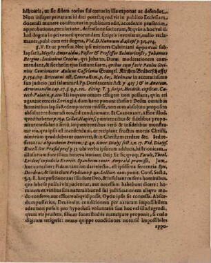 Confessionis Calvinianorum in Colloquio Thoruniensi Anno 1645. exhibitae Articulus IV. de redemptione, iustificatione et sanctificatione