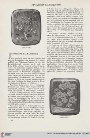 1: Japanische Lackarbeiten
