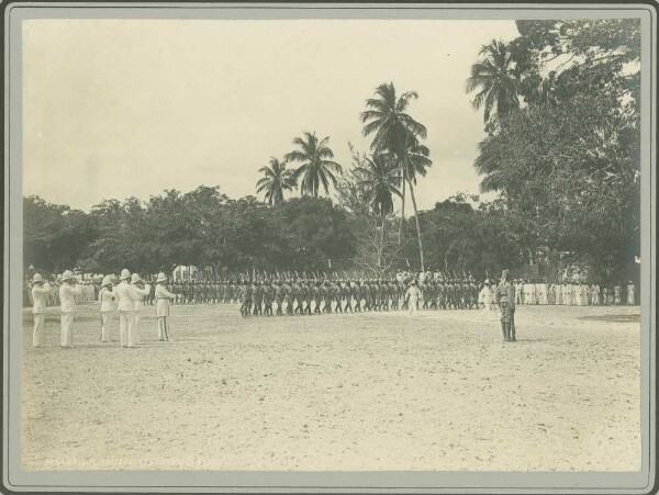 Parade H.M. Kaiser's birthday