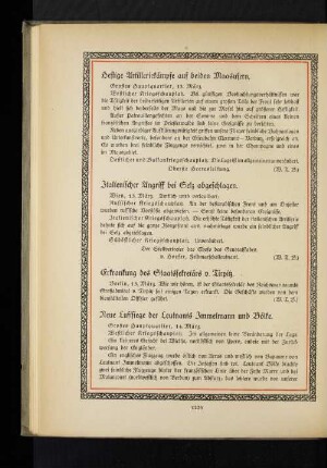 Erkrankung des Staatssekretärs v. Tirpitz.