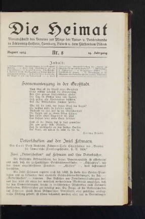 Vetternschaften auf der Insel Fehmarn