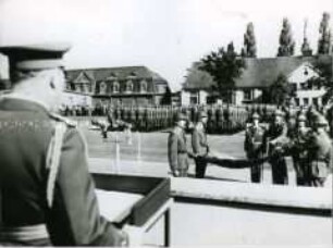 Vereidigung der Offiziersschüler an der Offiziershochschule "Ernst Thälmann"