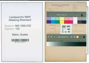 Entnazifizierung Gustav Rehm , geb. 08.09.1904 (Hammerschmied)