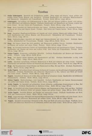 Textilien (Nr. 717-735)
