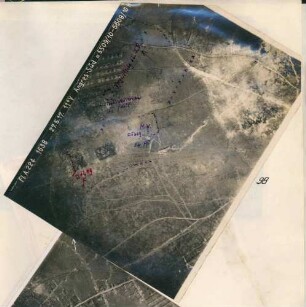Foto des Geländes um die "Kolonie Angres-Süd" südlich von Liévin (Luftbild)