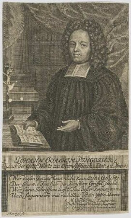 Bildnis des Johann Joachim Pinggiser
