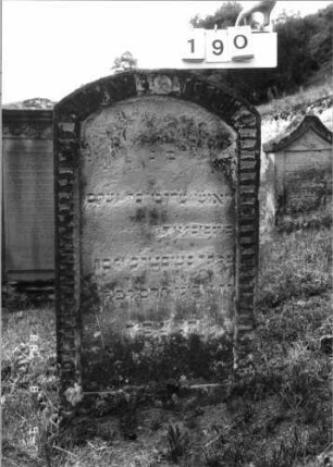 Grabstein 190