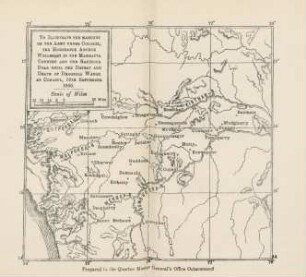 To illustrate the marches of the army under Colonel, the honorable Arthur Wellesley in the Mahratta Country ...