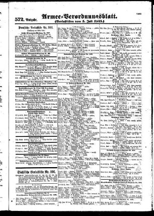 572. Ausgabe. Montag, 5. Juli 1915