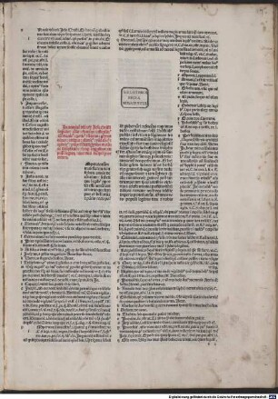 Corpus iuris civilis. Institutiones : mit der Glossa ordinaria von Accursius Florentinus