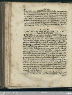 Caput XIX. Prognosin Ratione Subjecti Et Causarum Exponit