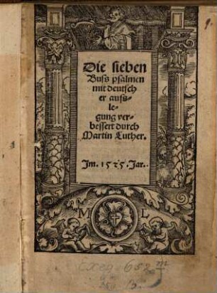Die sieben Bußpsalmen
