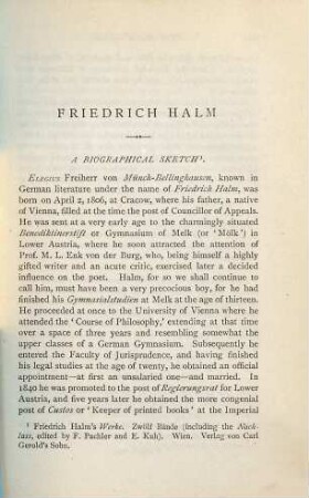 Halm's Griseldis : Edited with english notes etc. by C. A. Buchheim