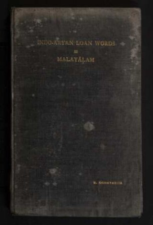Indo-Aryan loan-words in Malayāḷam