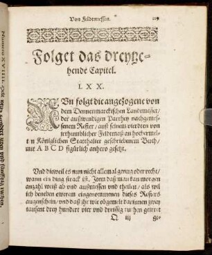 Folget das dreyzehende Capitel.