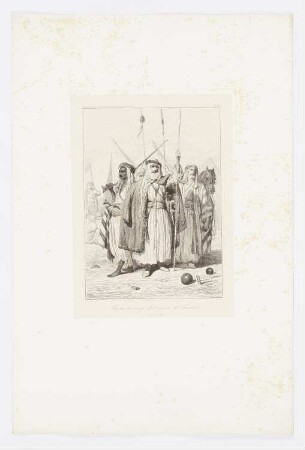 Bachi-bozoucqs de l’armée d’Anatolie, Blatt 16 der Folge "Bevölkerung der Donauprovinzen im Jahr 1854"