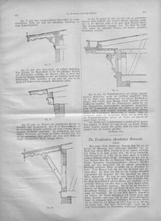 Die Ventilation öffentlicher Gebäude.