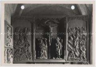 Detwang, Pfarrkirche St. Peter und Paul, Altarretabel von Tilman Riemenschneider