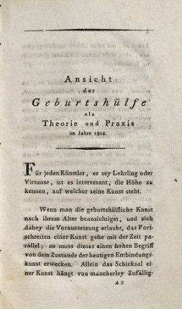 Geburtshülfliche Fragmente : mit e. Kupfer