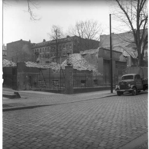 Negativ: Gelände, Ringstraße 54, 1952