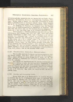 § 227. Bernsteinsäure, Benzoesäure, Honigsteinsäure.