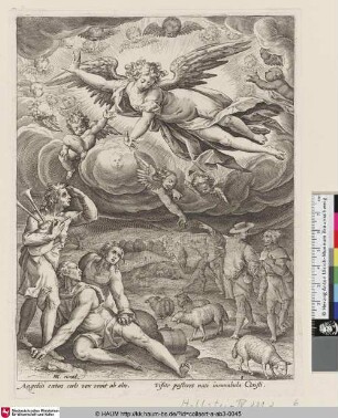 [The Annunciation to the Shepherds; Die Verkündigung an die Hirten]