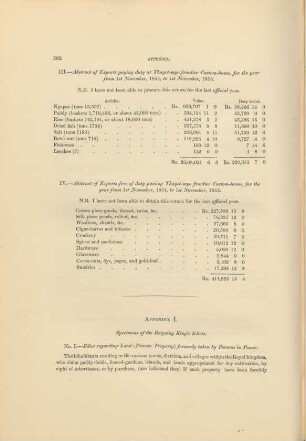 Appendix I. Specimens of the Reigning King's Edicts