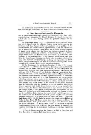 Der Evangelisch-soziale Kongress