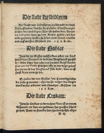 Die stadt Goßlar
