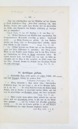 IV. Geistiges Leben