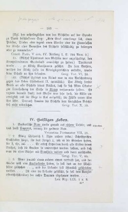 IV. Geistiges Leben