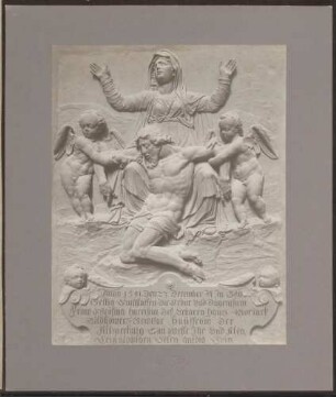 Konstanz, Stephanskirche, Relief einer Pietà.