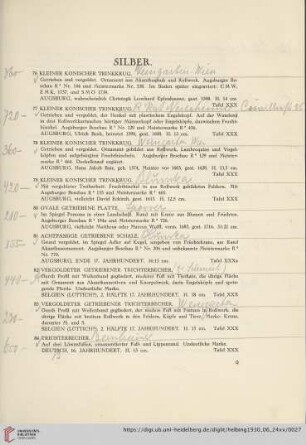 Silber (Nr. 76-124)