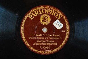 Die Walküre : Wotans Abschied und Feuerzauber; II. [Teil] / (Rich. Wagner)