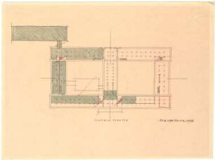 Döllgast, Hans; München; Bayerische Staatsbibliothek - Grundriss Keller