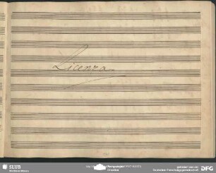 Johann Gottlieb Naumann - Licenza