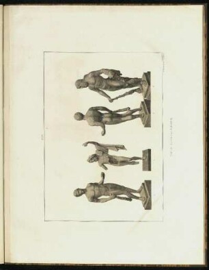 Tafel XXXVI: Römische Bronze-Statuetten aus Württemberg